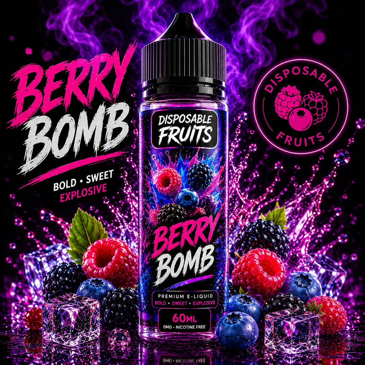 DISPOSABLE FRUITS - IceBerry Bomb