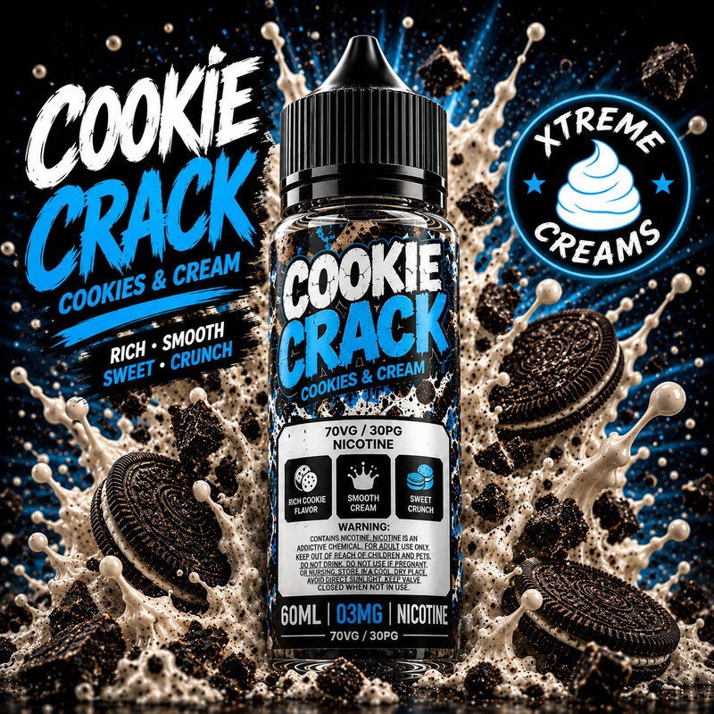 COOKIE CRACK - Cookies and Cream