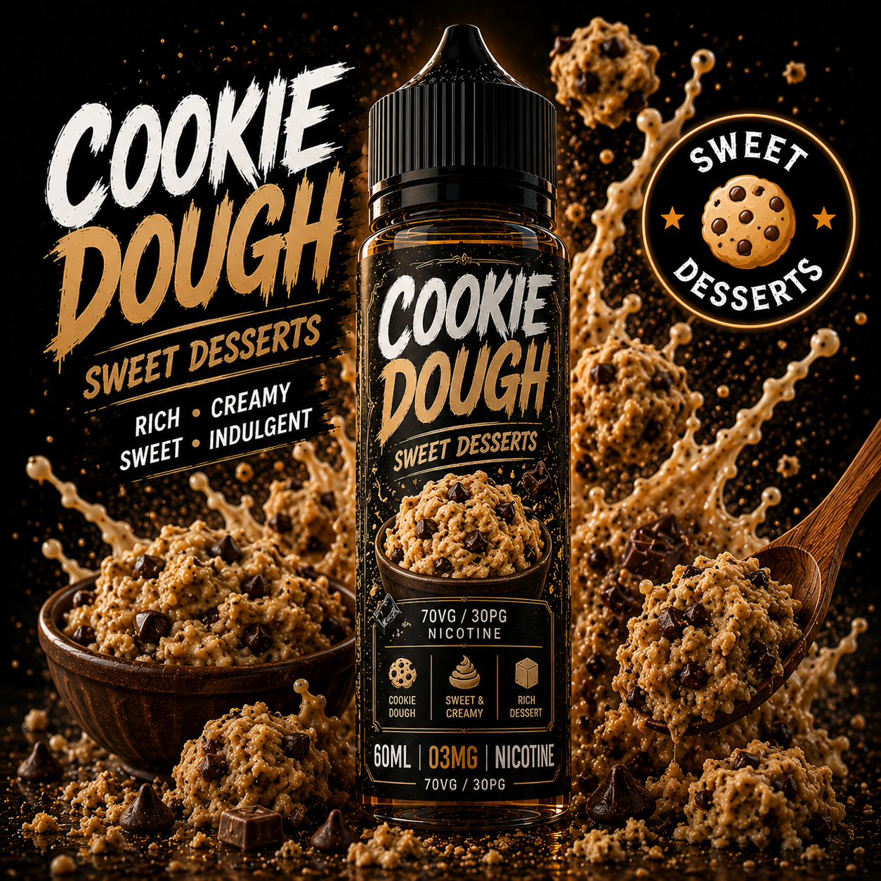 Sweet Desserts - Cookie Dough