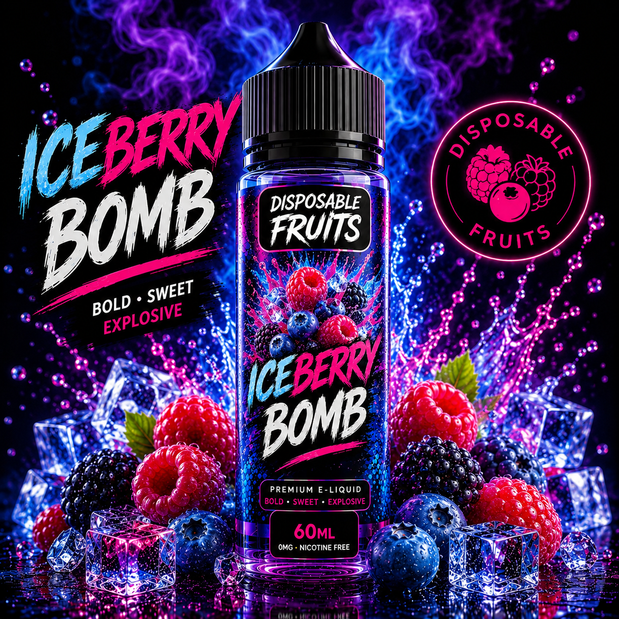 DISPOSABLE FRUITS - IceBerry Bomb