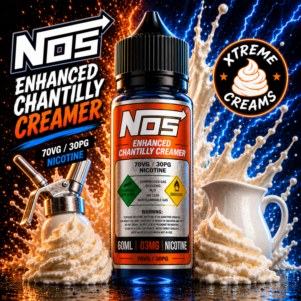 NOS - Enhanced Chantilly Creamer